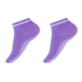 thumbnail image 2 of Ladies' Solid Color Backless Grip Socks Yoga Ankle Sports Socks Ladies' Anti Slip Slippers Socks, 2 of 3