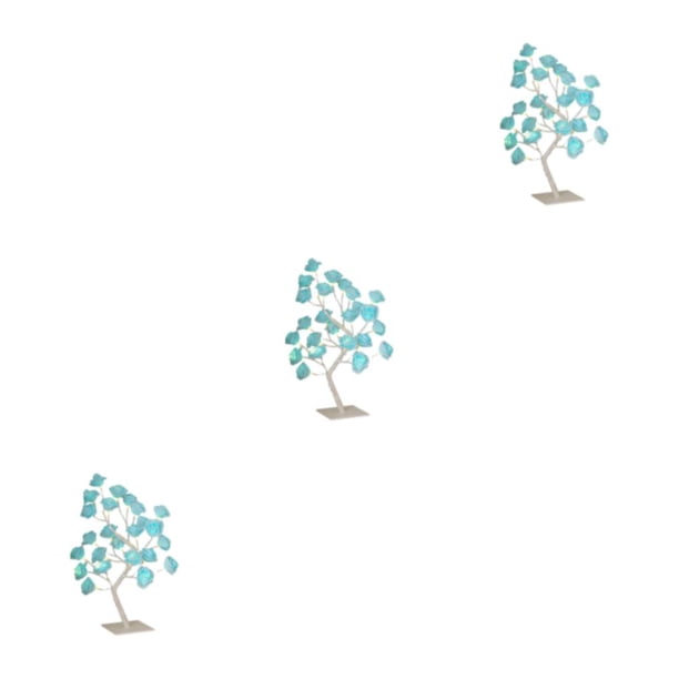 Inteprter Cuerdas de luces LED - Luces de árbol de rosas simuladas - Luces de decoración de habitaciones de ambiente elegante Accesorios de Type1 NO1