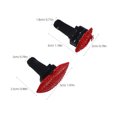 thumbnail image 2 of unbranded 2Ud Clips De Ventilación Para Auto Color Rojo Con Aroma Y Estilo Llamativo Para Interiores, 2 of 6