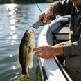 thumbnail image 4 of Multifunctional Aluminum Fish Lip Gripper with Built-in Scale, Heavy Duty Fishing Grabber Tool for Freshwater & Saltwater Fishing (Dark Gray), 4 of 4
