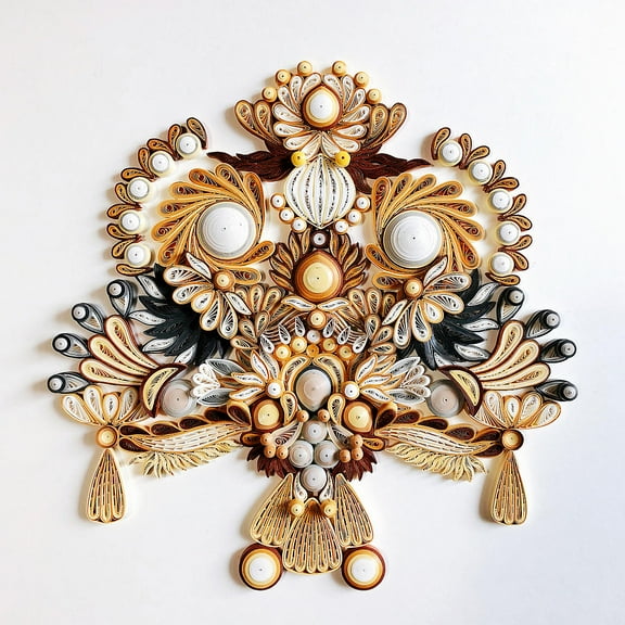 FESTFENDS DIY Paper Quilling Set with Stainless Steel Quilling Needle Pen and Rolling Tools for Paper Crafts Assorted Color