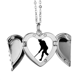 thumbnail image 1 of Sports hockey corriendo la educación física Alas de ángel collar colgante regalo de moda Unbranded M, 1 of 3