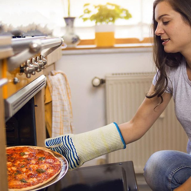 Silicone Bbq Gloves, 500c Heat Resistant Oven Gloves, Anti-scald Oven Gloves For Cooking, Soldering, Cutting Banban