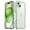 Green, variant on Allytech Aluminum Bumper Case for iPhone 15, No Back Design, Not Affect Signal, Fast Heat Dissipation, Metal Frame Bumper Slim Hard Full Drop Protection Accessories - Green