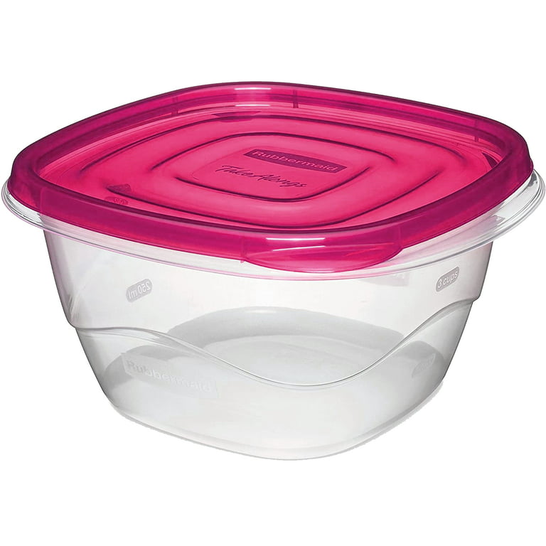 Rubbermaid TakeAlongs 15-Cup Round Food Storage Containers, Special-Edition  Orchid Purple, 2-Pack