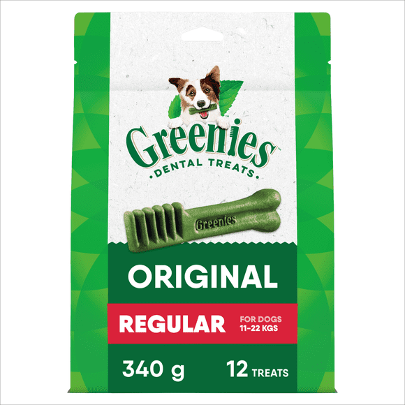 Greenies Original REGULAR Oral Care Natural Dental Adult Dog Treats