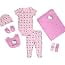Hello Kitty Baby Girls' 10-Piece Layette Gift Set with Blanket, Pink, Newborn