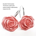 thumbnail image 4 of Accesorios de ganchos para cortina de ducha Kearding fijador Universal rosa 2 piezas, 4 of 6