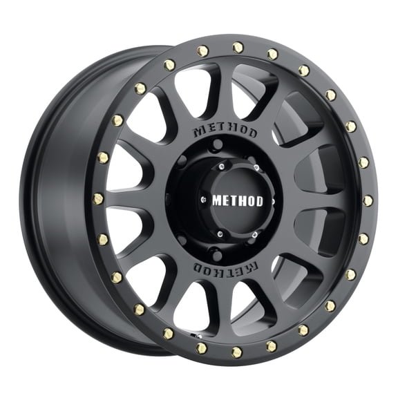 Method Race Wheels mr305 nv 16x8 8x165.1 0et 130.81mm matte black wheel Fits select: 1988-1997 FORD F350, 1992-2019 FORD ECONOLINE