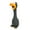 black, variant on Screaming Chicken Dog Toy - Soft Latex Chew Toy for Pets, Fun Squeaky Sound, Dental Health Aid, 7.8 Inch