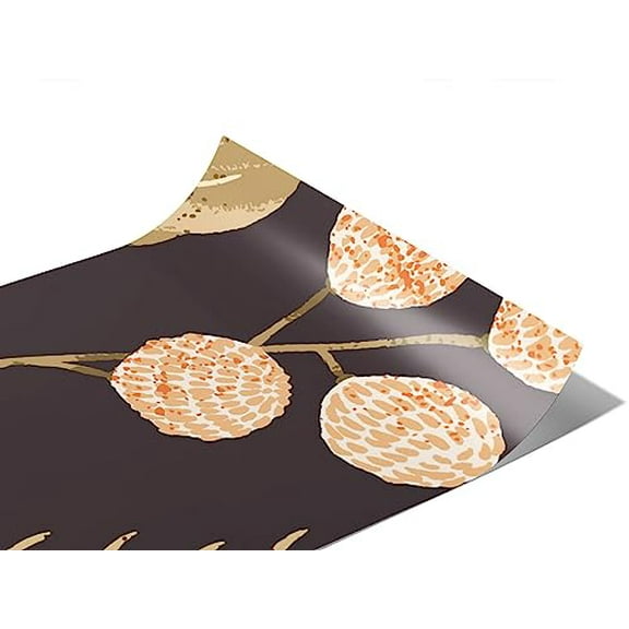 Rwraps Classic Floral Forest Floor Gloss Vinyl Film Wrap 59in x 9ft Vinyl Vehicle Car Film Sheet