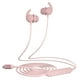 thumbnail image 1 of Auriculares Sleep Hmusic Sleep con micrófono, 30 dB, aislamiento de ruido, color rosa, 1 of 9