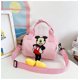 thumbnail image 2 of Bolso para niños, lindo bolso de bolos con estampado de Mickey Mouse para niña, bolso bandolera portátil de moda, 2 of 6