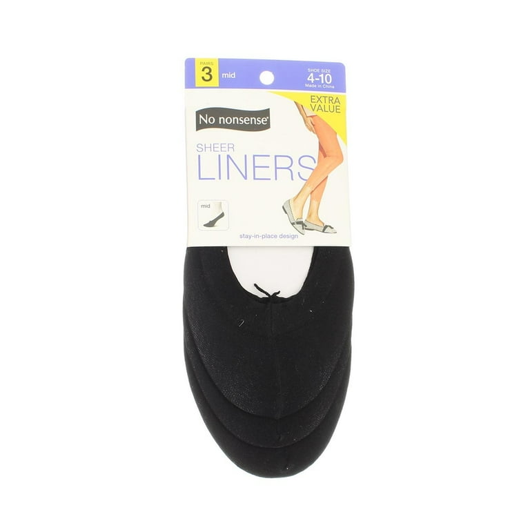 No nonsense liner best sale socks
