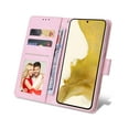 thumbnail image 4 of Compatible avec Samsung Galaxy S22 Plus 5G Étui Rétro Fleur Dorée en Cuir PU Blocage RFID Portefeuille, 4 of 5
