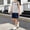 Gray, variant on Amidoa Girls Summer Outfits 2 Piece Short Sleeve T Shirt Solid Color Cute Top and Casual Shorts Kids Clothing Sets,Gray Size 8