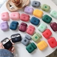 thumbnail image 2 of Bonita funda para auriculares de Color sólido para AirPods Pro 2 1, funda protectora de textura mate de lujo para PC dura para AirPod 2 3 Air Pods 3 Tan Jianjun  unisex, 2 of 2