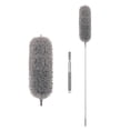 thumbnail image 1 of Extendable Microfiber Duster Long Home Cleaning Tools Dust Remover Cleaner Brush Gray 1.4m, 1 of 8