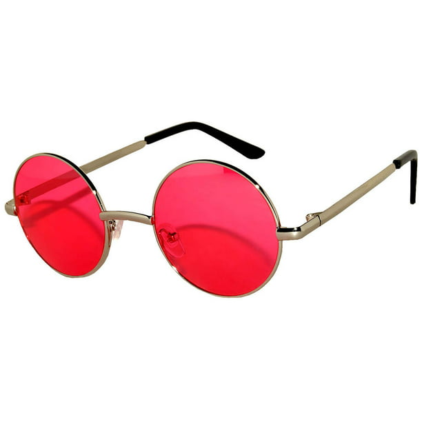 OWL - OWL ® Eyewear Sunglasses 43mm Women’s Metal Round Circle Silver ...