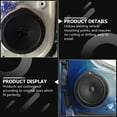 thumbnail image 3 of WHAMVOX 2pcs Car Speaker Spacers Adapter Stackable Rubber Adapter for Car Audio Enhancement 6.7in, 3 of 8