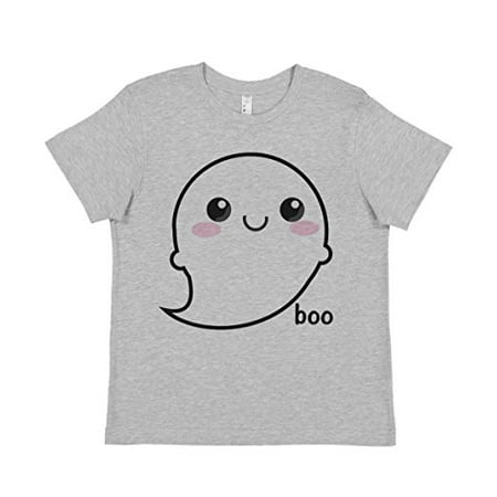 

7 ate 9 Apparel Boy s Ghost Halloween T-Shirt Grey