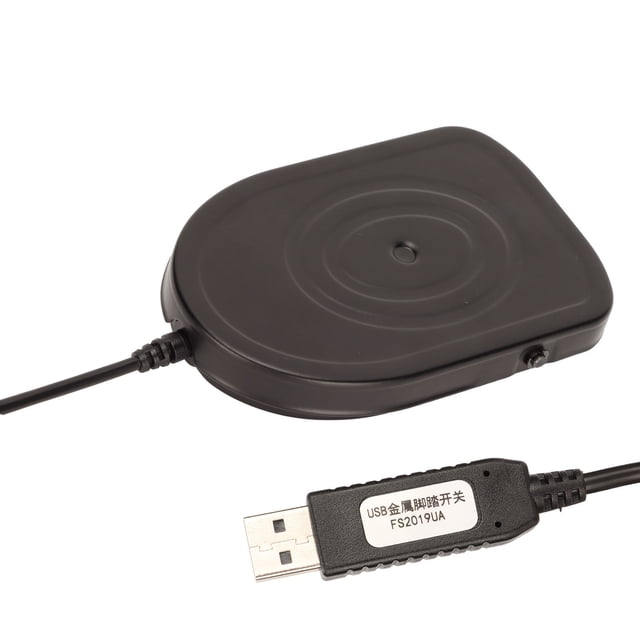 Pedal De Pie USB, Control Multimedia, Control Sensible, Diseño Ergonómico, Interruptor De Pie USB De Metal Fuerte Para Medios De Juegos De PC
