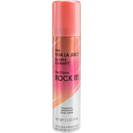 (pack 3) Designer Imposters Rock It! Body Spray By Parfums De Coeur2.5 oz