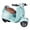 Blue-BU-home supplies, variant on ABPWLY Scooter Toy with Light and Music, Mini Electrics Doll Scooter Interactive Decor Desktop Ornaments Funny Plastic Doll Scooter Vehicles for Small Pet