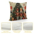 thumbnail image 4 of ONETECH  Merry Christmas Nutcracker Throw Pillow Covers Decorative Winter Holiday Party Christmas Pillow Cases for Couch Cushion Sofa Outdoor, 4 of 5