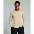 thumbnail image 2 of Real Essentials 4 Pack: Men's Dry-Fit UV Moisture Wicking UPF 50+ SPF Sun Protective Fishing Hiking Active Long Sleeve Shirt, 2 of 6