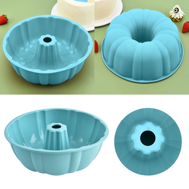 Bread DIY Reusable Soft Chiffon Cake Baking Pan Small Heart Silicone Candy Makers Chocolate Buttons Melting Chocolate Pot Chocolate Pen for Baking Set Valentines Fondant Stainless Steel Baking Pans 8