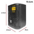 thumbnail image 4 of Bafle Amplificado Bluetooth Recargable 8" Steelpro T3-pro Negro, 4 of 5