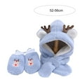 thumbnail image 5 of Kids Winter Knitted Hat Scarf Gloves Set with Warm Fleece Lined for Children Girls Boys of 3-6 Years…, 5 of 8