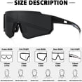 thumbnail image 2 of Polarized Classic Retro Sunglasses for Men and Women, Trendy UV400 Protection Shades, 2 of 6