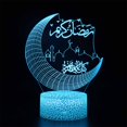 thumbnail image 1 of De Ramadán Musulmán Led, Luz Nocturna 3D, Decoración Duradera Para El Hogar Vogacara HA040927-04, 1 of 6