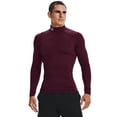 thumbnail image 2 of Camiseta de Compresión Under Armour ColdGear para Hombre Granate XL, 2 of 6