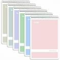 thumbnail image 2 of Fournitures de Bureau Sunee Steno Pads 60 Feuilles 6 Couleurs Assorties Carnet Papier Blanc Prendre des Notes avec Carnet Supérieur pour École Collège Travail, Outil Bureau&Artisanat&Stationnaire, 2 of 7