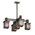 thumbnail image 5 of Meyda Tiffany 196390 Roylance 5 Light 36" Wide Chandelier - MultiColor, 5 of 6
