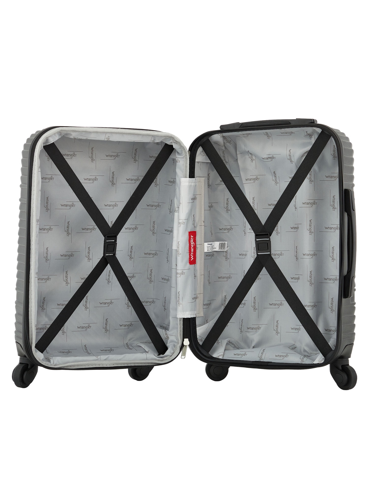 Wrangler 20 inch Expandable Hardside Carry-on Luggage, Black