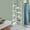 5-Tier, 10 Shelves, variant on ToppiJoy Clear Acrylic Bookshelf Wall Mounted, Ladder Bookshelf with Open Shelves, Multipurpose Bookcase for Living Room, Bathroom, Office (5-Tier, 10 Shelves)