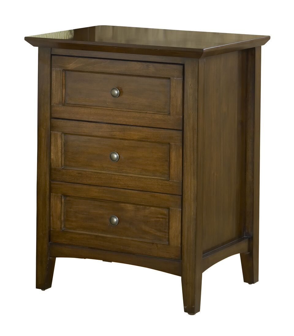 Viven 6PC E King Bed, 2 Nightstand, Dresser, Mirror & Chest Set in Mahogany Spice - image 3 of 6