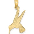 thumbnail image 4 of 14K Yellow Gold Hummingbird Pendant (25 X 13) Made In United States yc597, 4 of 6
