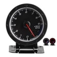 thumbnail image 1 of Tachometer Gauge Pointer 0‑9000RPM White/Red LED Light 65mm Dia 12V Auto Instrument, 1 of 14