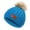 S Blue, variant on Elainilye Fashion Kids Winter Hat Toddler Knitted Pom Beanie Hat Casual Children Knitted Bowler Pompon Hat Girls Boys Beanies,Red