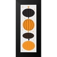 thumbnail image 2 of Mullan, Michael 9x18 Black Modern Framed Museum Art Print Titled - Festive Fright Pumpkins, 2 of 5