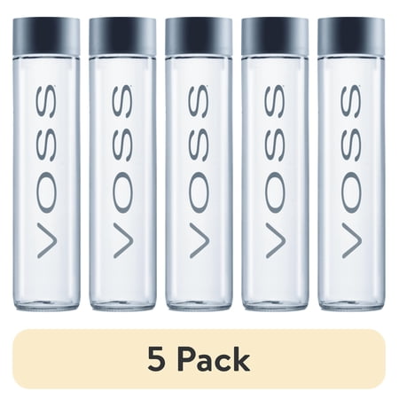 (5 pack) VOSS Natural spring Water 850ml PET Bottle still, Allergens not Contained