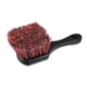 thumbnail image 1 of Corto Mango Rueda Neumático Cepillo Suave Cerdas Auto Lavado Cepillo Negro Rojo, 1 of 1