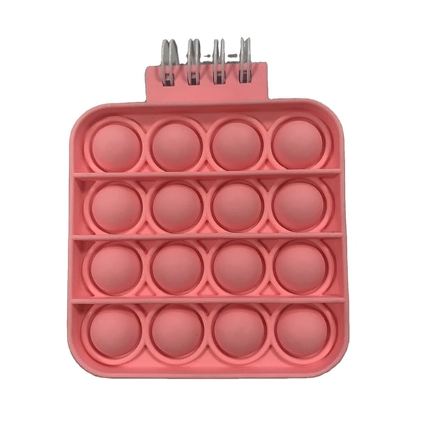 Push Bubble Square Notebook Extrusión De Silicona Suave Bloc De Notas De Burbujas Juguete De Descompresión Serendint FN006565-06