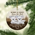 thumbnail image 5 of First Christmas As A Family of Five Ceramic Ornament, 1st Xmas As A Family of 5 Koala Ornament 2023, Personalized Mummy & Daddy Ornament, Family Members Christmas, New Baby Gifts CHGpiD, 5 of 6