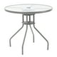 thumbnail image 2 of Mesa de Comedor Naterial Acero con Cristal Apta para exterior Modelo Elias, 2 of 4